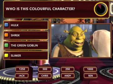 Buzz! The Hollywood Quiz screen shot game playing